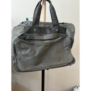 Habitat Worn Wear Sturdy Briefcase Bag with Strap Black With Pocket In The Front